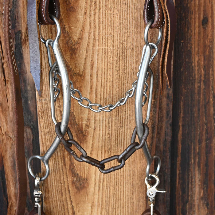 Trammell Chain Gag Bridle Rig w/All New Leather Tack - Rigs Trammell