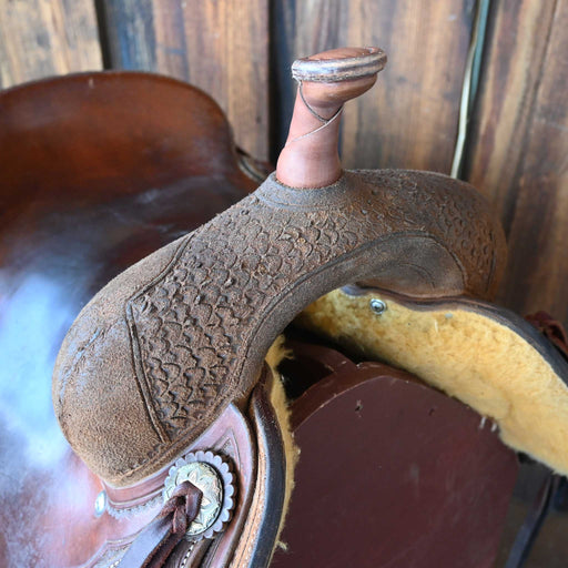17" USED JEFF SMITH BEAU GALYEAN CUTTING SADDLE Saddles - Used Jeff Smith