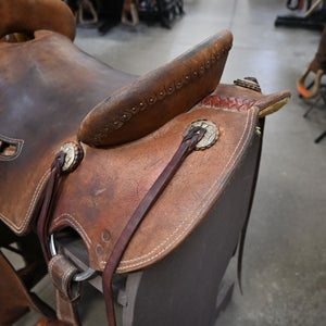 16" USED TESKEY'S STRIP DOWN RANCH SADDLE Saddles Teskey's Saddlery