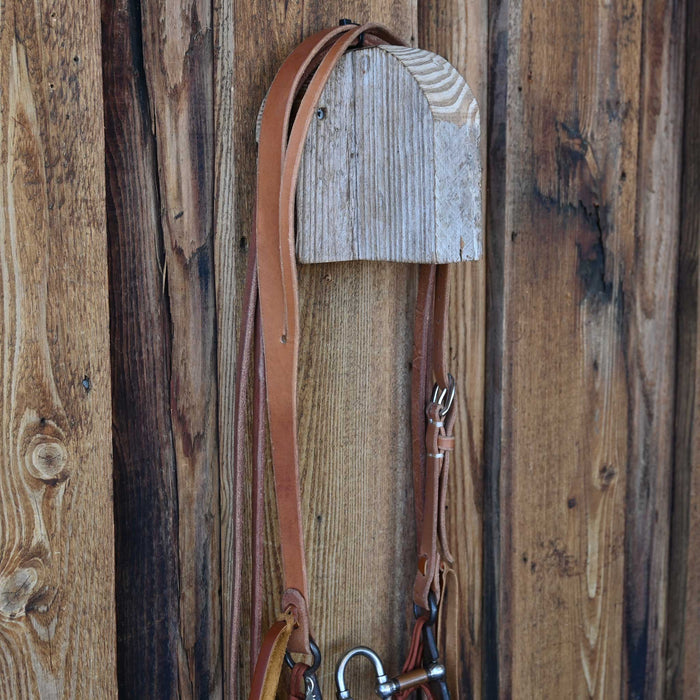 Kerry Kelley Silver Mounted 65 20 Correction Bridle Rig w/All New Leather