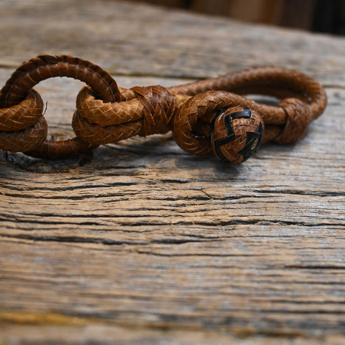 Rawhide Braided Bit Hobble Tack - Reins MISC