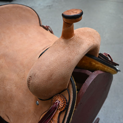16.5" TESKEY'S PRO CUTTER RANCH CUTTER SADDLE Saddles - New Teskey's Saddlery