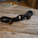 Black Rawhide Bit Hobble Tack - Reins MISC