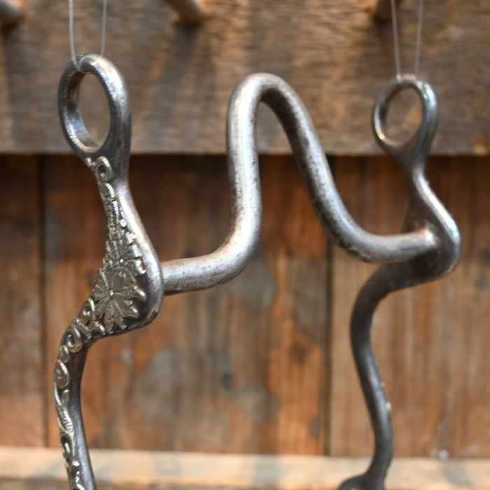 Kris Rinks Silver Mounted High Port Bit