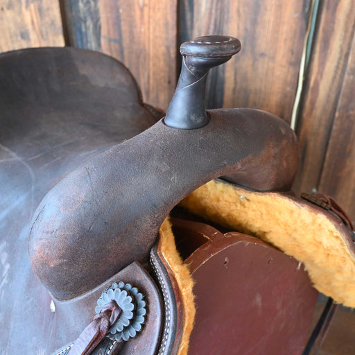 16" USED JEFF SMITH BEAU GALYEAN CUTTING SADDLE Saddles - Used Jeff Smith
