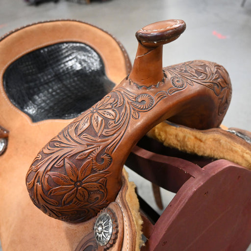 13.5" MARTIN SADDLERY FEARLESS BARREL SADDLE Saddles - New Martin Saddlery