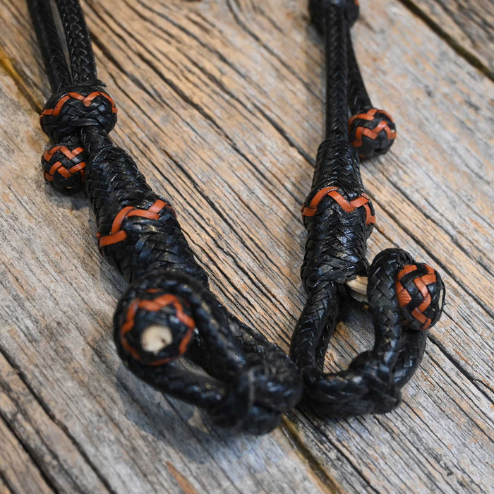 Braided Hanger with Rawhide Accents Tack - Nosebands & Tie Downs MISC