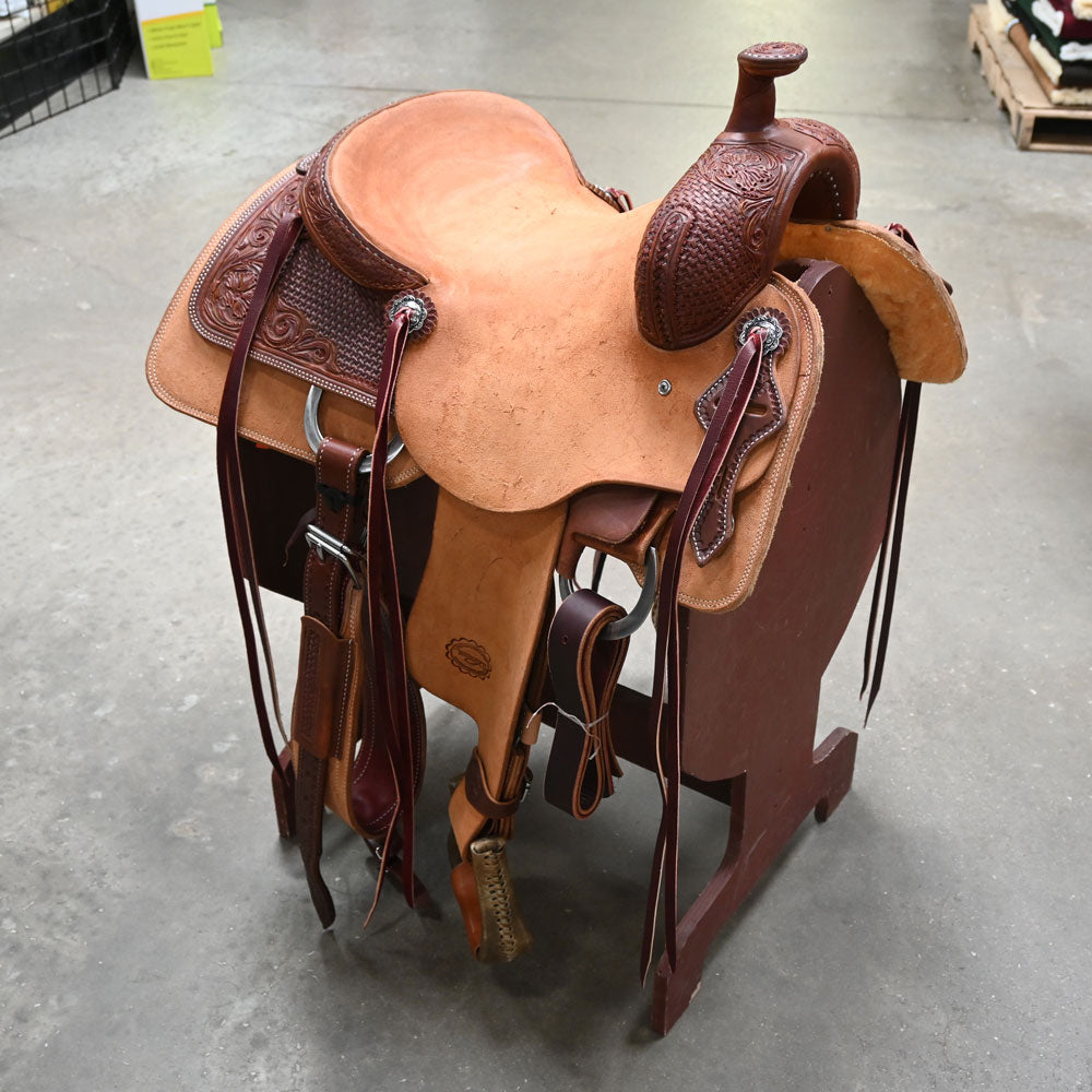 15" TESKEY'S RANCH CUTTER SADDLE