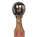 Roughout Dog Collar With Pink Buckstitch Pets - Accessories Teskeys
