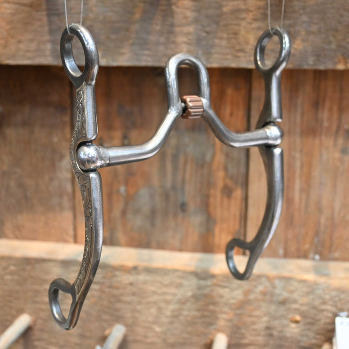 Brandon Anthony Silver Mounted Tall Port w/Roller Bit