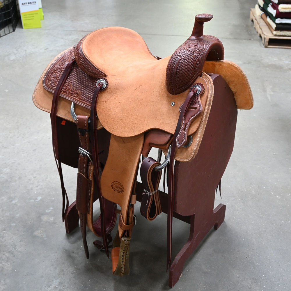 15" TESKEY'S RANCH CUTTER SADDLE