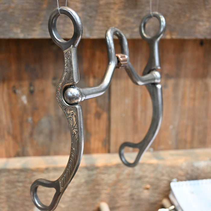 Brandon Anthony Silver Mounted Tall Port w/Roller Bit