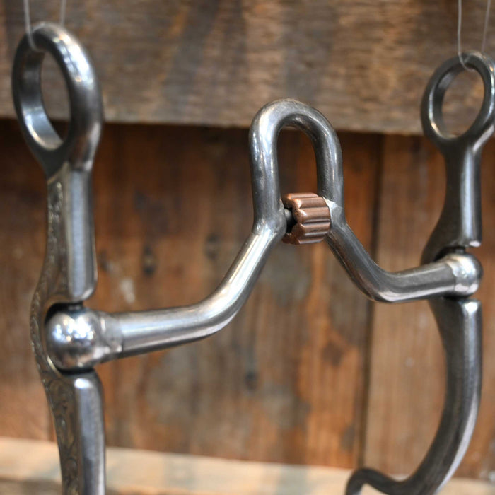 Brandon Anthony Silver Mounted Tall Port w/Roller Bit