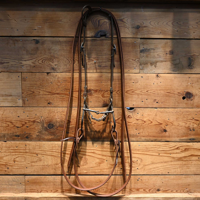 Snaffle Bridle Rig w/ Single Ear Headstall