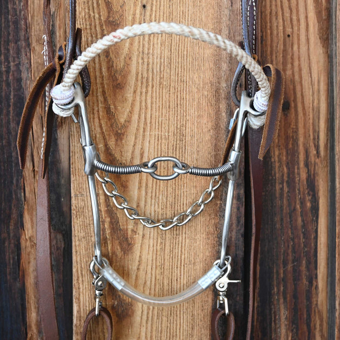Lifesaver Gag Bridle Rig w/Single Ear Headstall