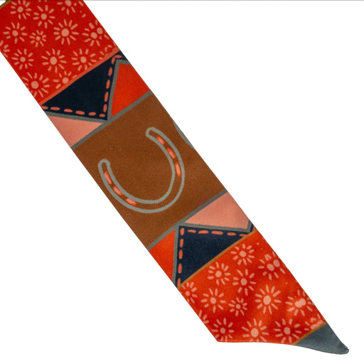 Frontier Bound Quilted Patchwork Twilly Scarf ACCESSORIES - Additional Accessories - Wild Rags & Scarves Tirzah Lane Art