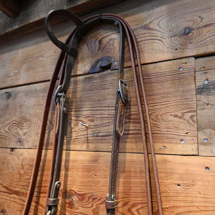 Snaffle Bridle Rig w/ Single Ear Headstall