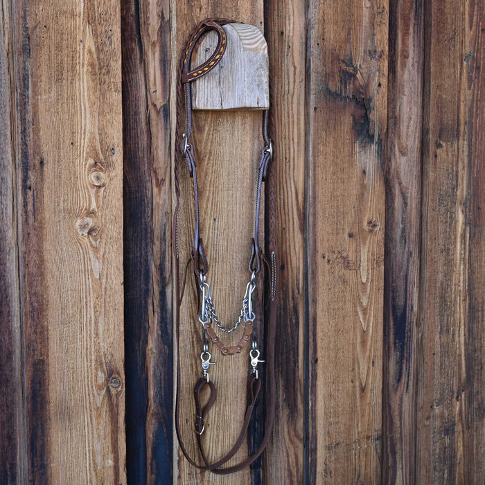Copper Mule Bridle Rig w/Single Ear Headstall