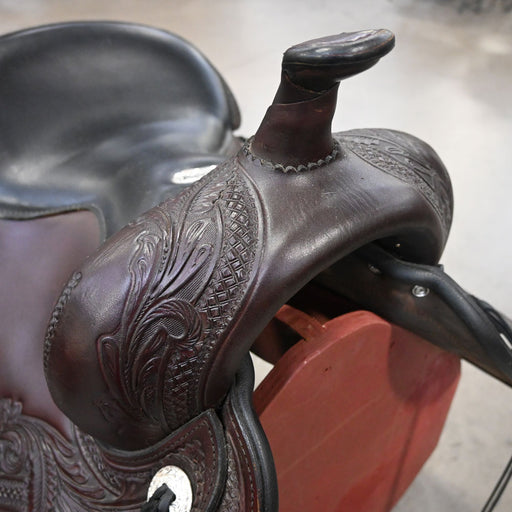 16" CIRCLE Y JULIE GOODNIGHT PEAK PERFORMANCE TRAIL SADDLE Saddles - New Circle Y Saddlery