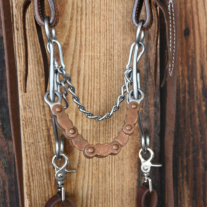 Copper Mule Bridle Rig w/Single Ear Headstall