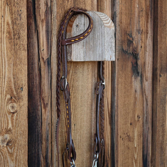 Copper Mule Bridle Rig w/Single Ear Headstall