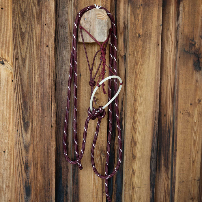 Massie Western Creations Hackamore w/Crowsfoot Headstall Tack - Nosebands & Tie Downs Massie Western Creations
