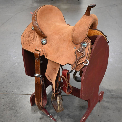 13.5" TESKEY'S BARREL SADDLE Saddles - New Teskey's Saddlery