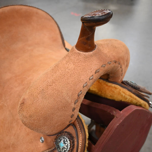 13.5" TESKEY'S BARREL SADDLE Saddles - New Teskey's Saddlery