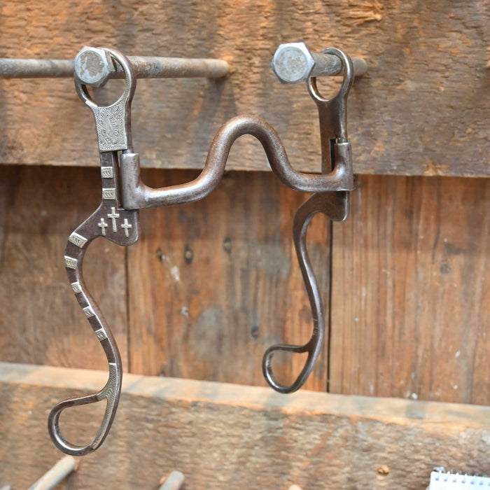 STOCKARD Silver Mounted Solid Port Bit