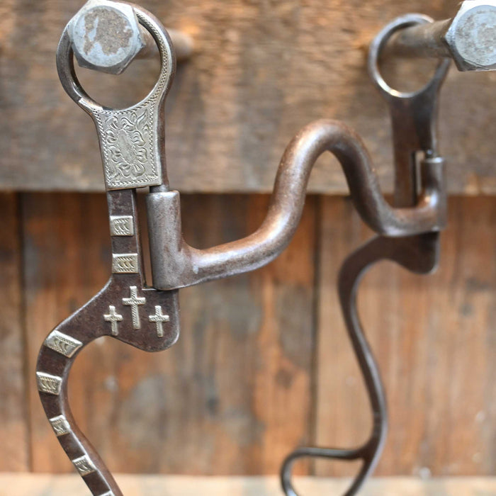 STOCKARD Silver Mounted Solid Port Bit