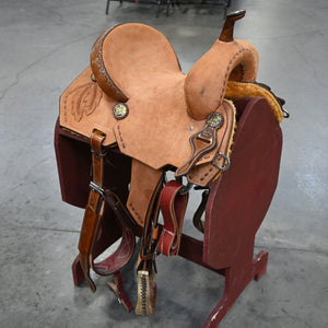 13" TESKEY'S BARREL SADDLE Saddles Teskey's Saddlery