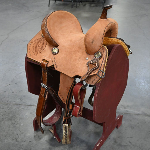 13" TESKEY'S BARREL SADDLE Saddles - New Teskey's Saddlery