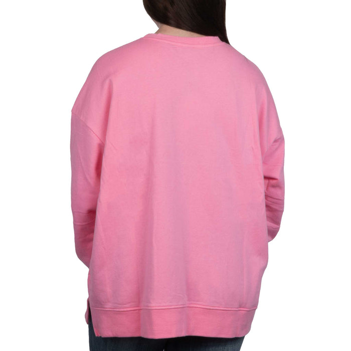 Mud Pie Women's Game Day Sparkle Sweatshirt - Pink WOMEN - Clothing - Pullovers & Hoodies Mud Pie