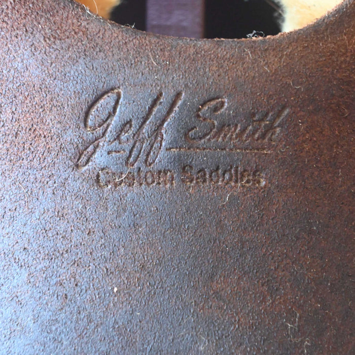 16" USED JEFF SMITH BUSTER WELCH CUTTING SADDLE Saddles - Used Jeff Smith