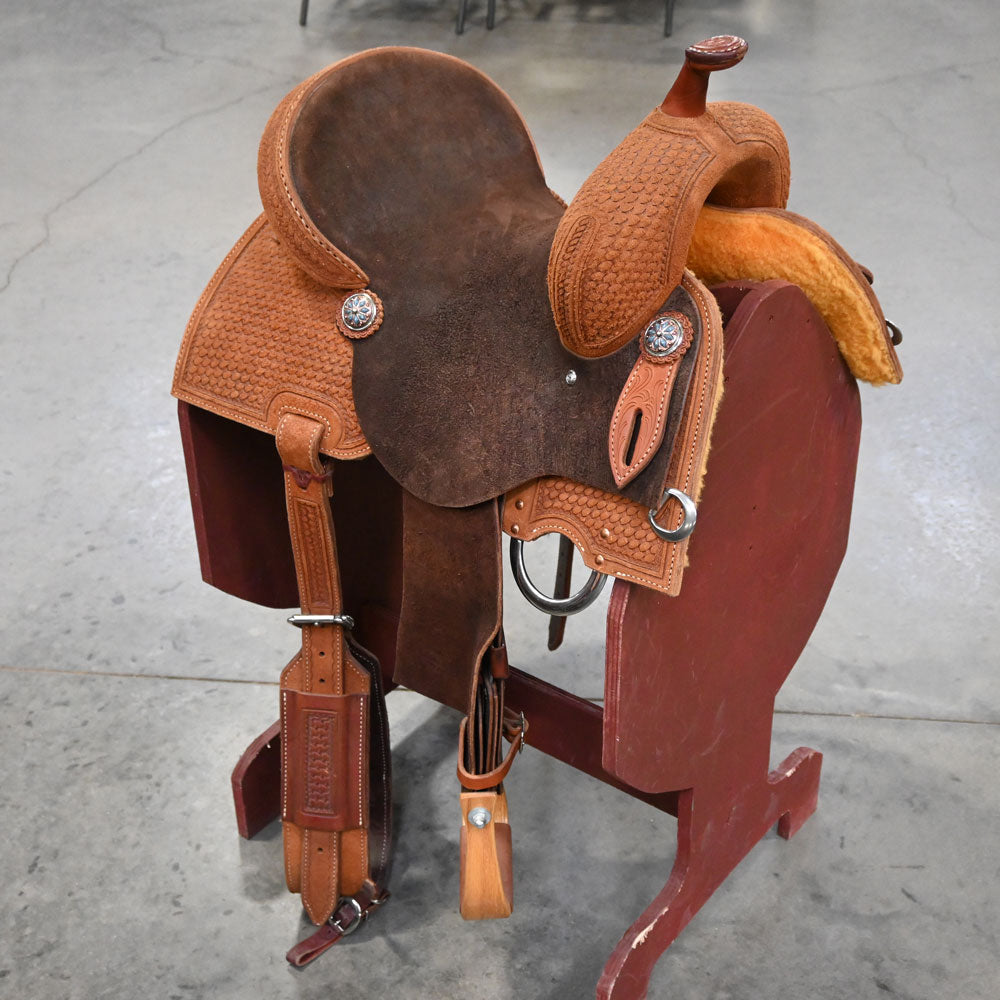 14" TESKEY'S BARREL SADDLE Saddles Teskey's Saddlery