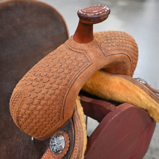 14" TESKEY'S BARREL SADDLE Saddles - New Teskey's Saddlery