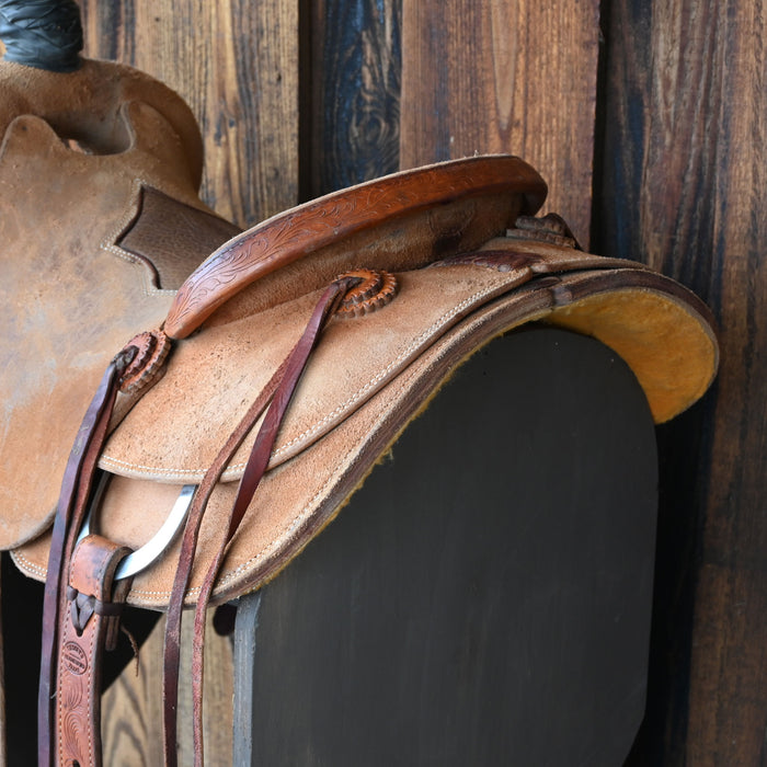 15.5" USED TESKEY'S RANCH VERSATILITY SADDLE Saddles - Used Teskey's Saddlery