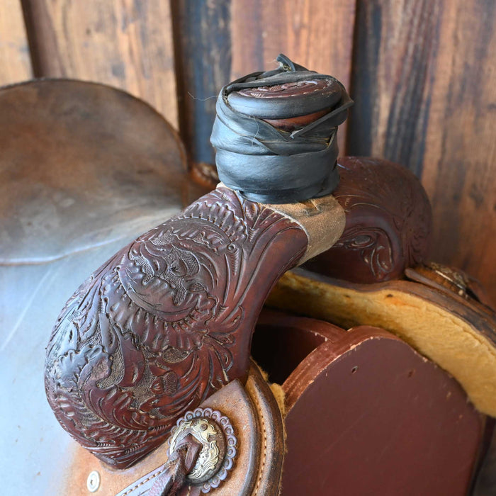 14.5" USED CACTUS RANCH SADDLE