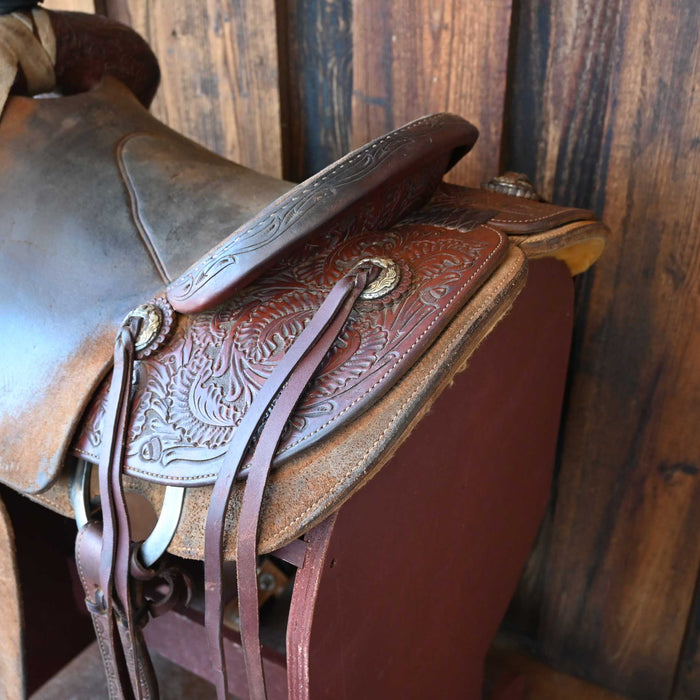 14.5" USED CACTUS RANCH SADDLE