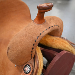 13.5" TESKEY'S BARREL SADDLE Saddles Teskey's Saddlery