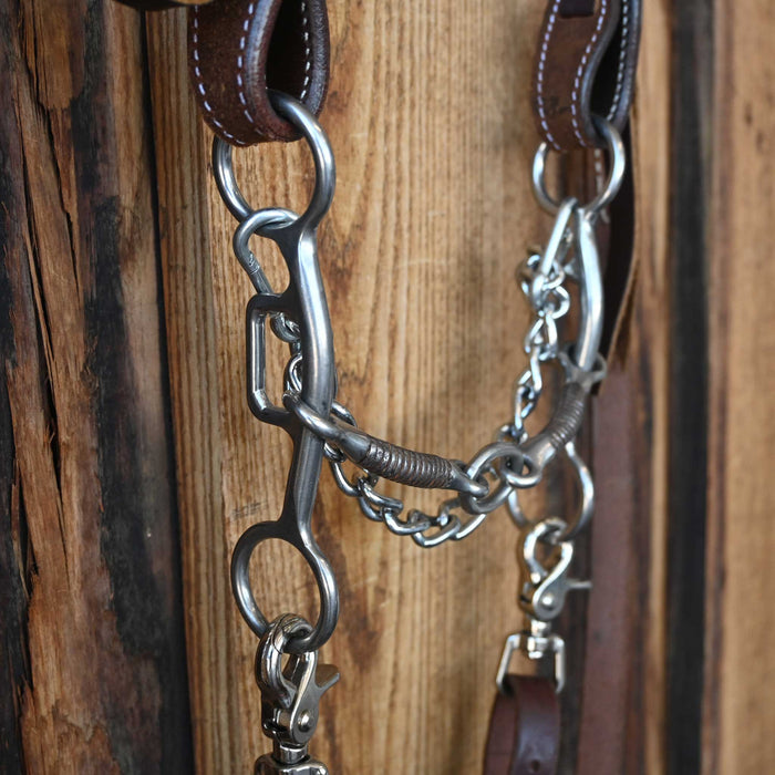 Reinsman Lifesaver Bridle Rig w/All New Leather