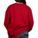Mud Pie Women's Holiday Sparkle Sweatshirt - Red WOMEN - Clothing - Pullovers & Hoodies Mud Pie