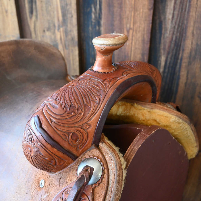 14" USED TRENT WARD RANCH SADDLE