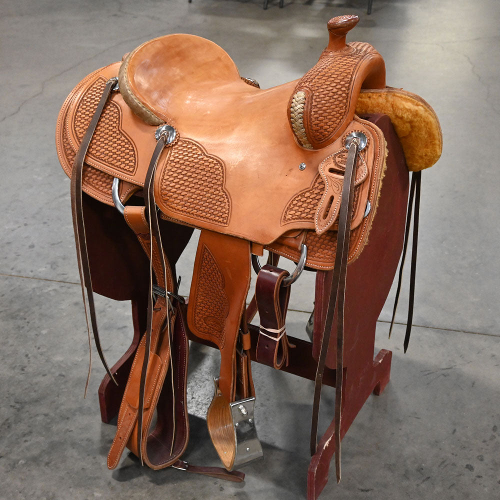 15.5" TRENT WARD RANCH SADDLE Saddles Trent Ward