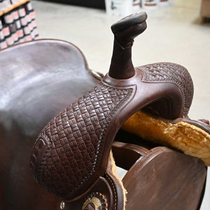 17.5" USED JEFF SMITH CUTTER SADDLE