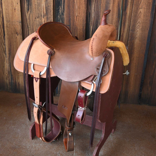 16" JEFF SMITH BUSTER WELCH CUTTING SADDLE Saddles - New Jeff Smith