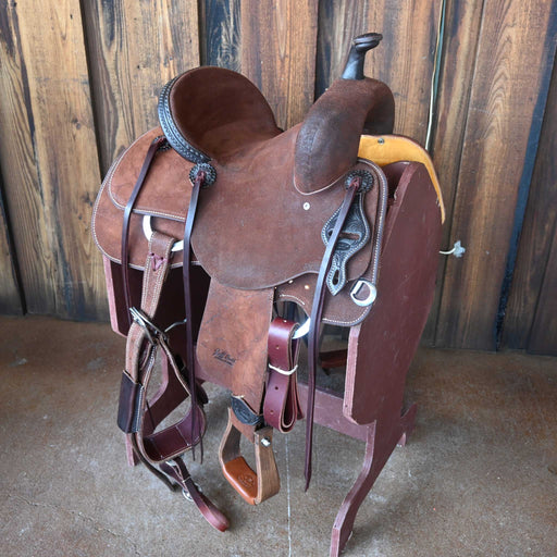 12" JUNIOR JEFF SMITH BUSTER WELCH CUTTING SADDLE Saddles - New Jeff Smith