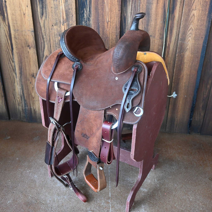 12" JUNIOR JEFF SMITH BUSTER WELCH CUTTING SADDLE Saddles - New Jeff Smith
