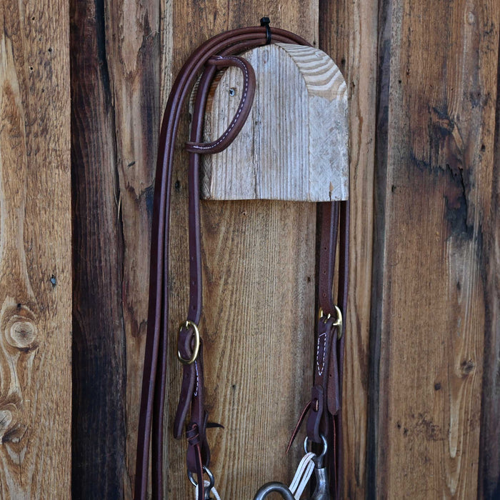 Dutton Solid Port Bridle Rig w/All New Leather