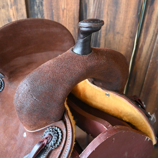 12" JUNIOR JEFF SMITH BUSTER WELCH CUTTING SADDLE Saddles - New Jeff Smith